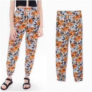 Urban Outfitters Floral Jogger Pants